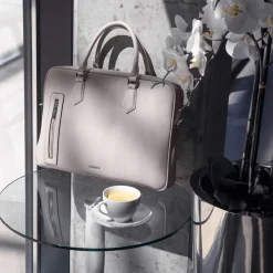 Torba na laptopa Fashion Collection, damska, szara