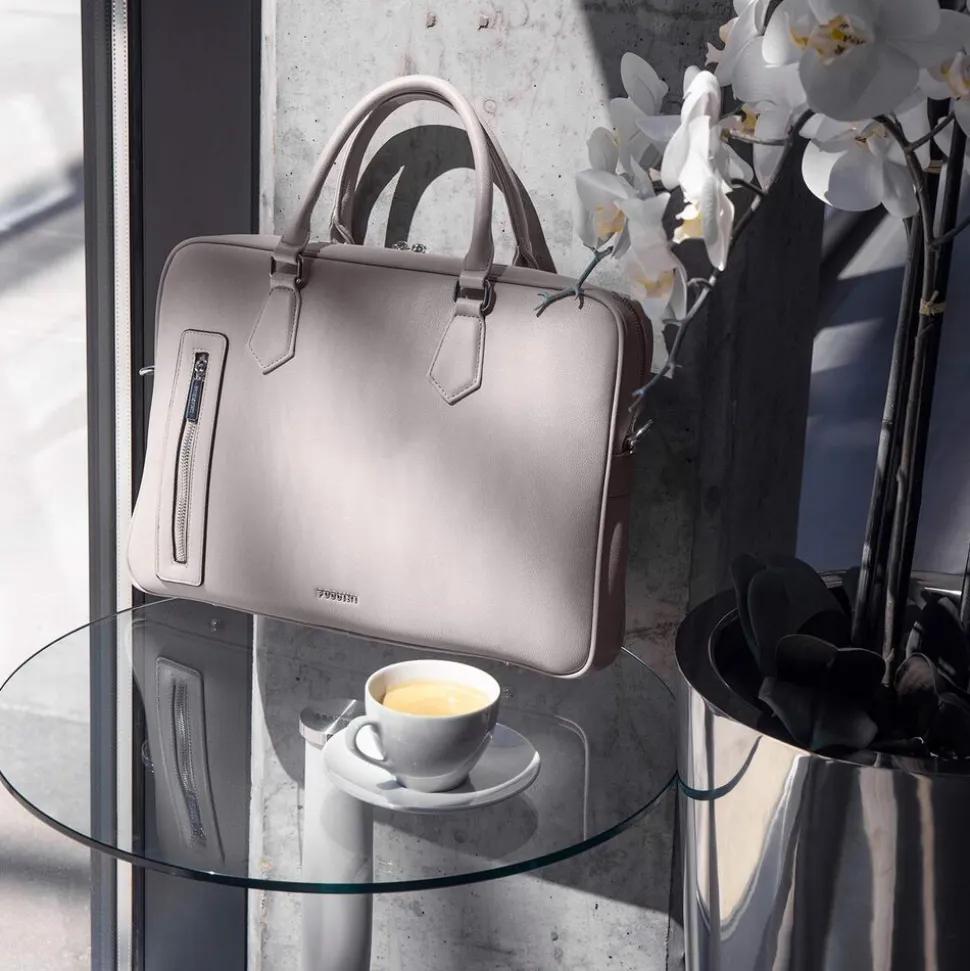 Torba na laptopa Fashion Collection, damska, szara