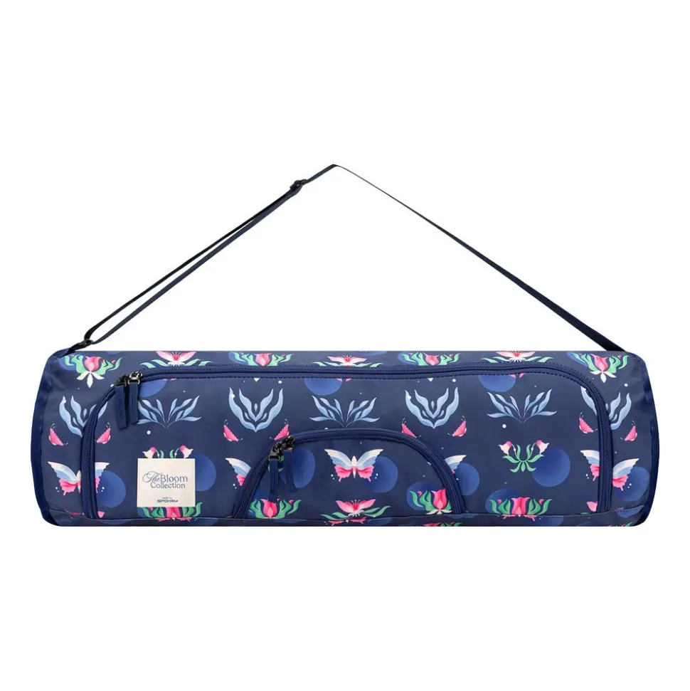 Torba na matę do cwiczeń Spokey The Bloom Bag, niebieska