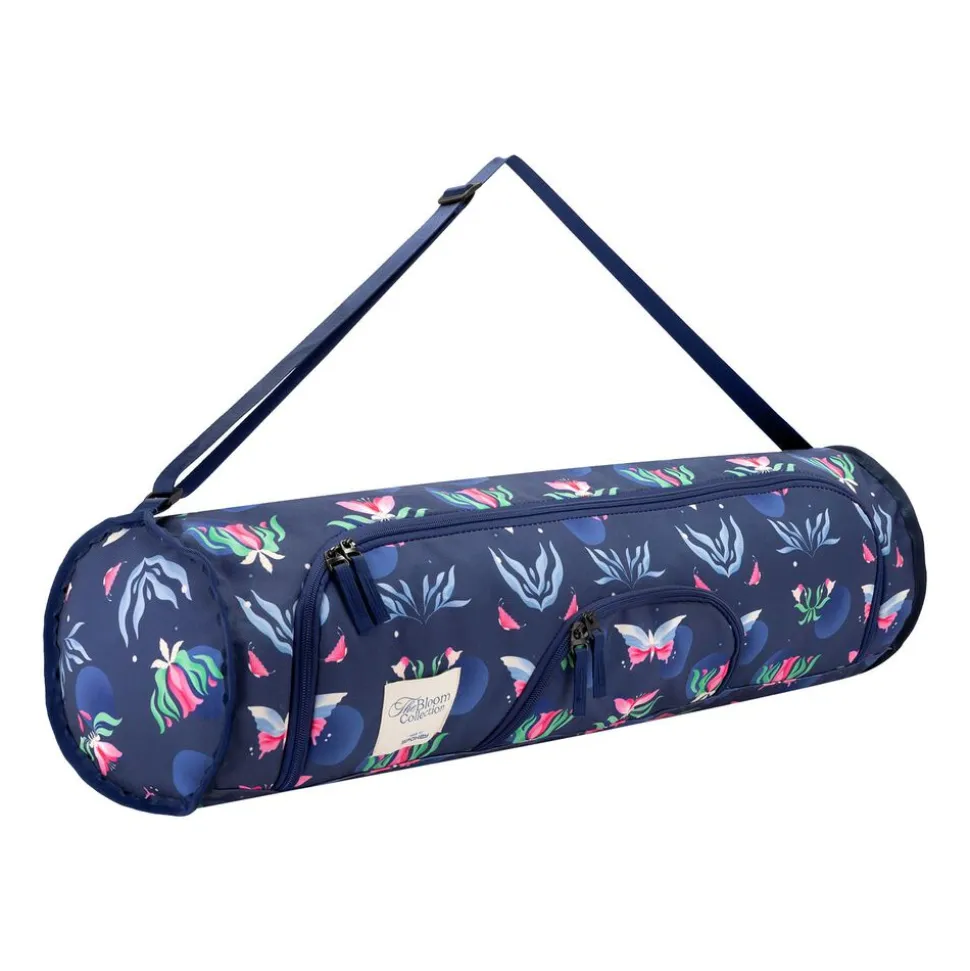 Torba na matę do cwiczeń Spokey The Bloom Bag, niebieska