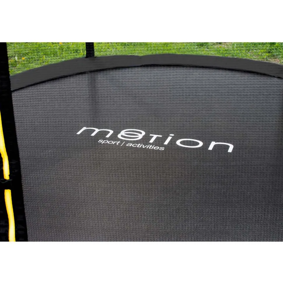 Trampolina Jumi Motion 8FT, 244 cm, z siatką zewnętrzną, zielona