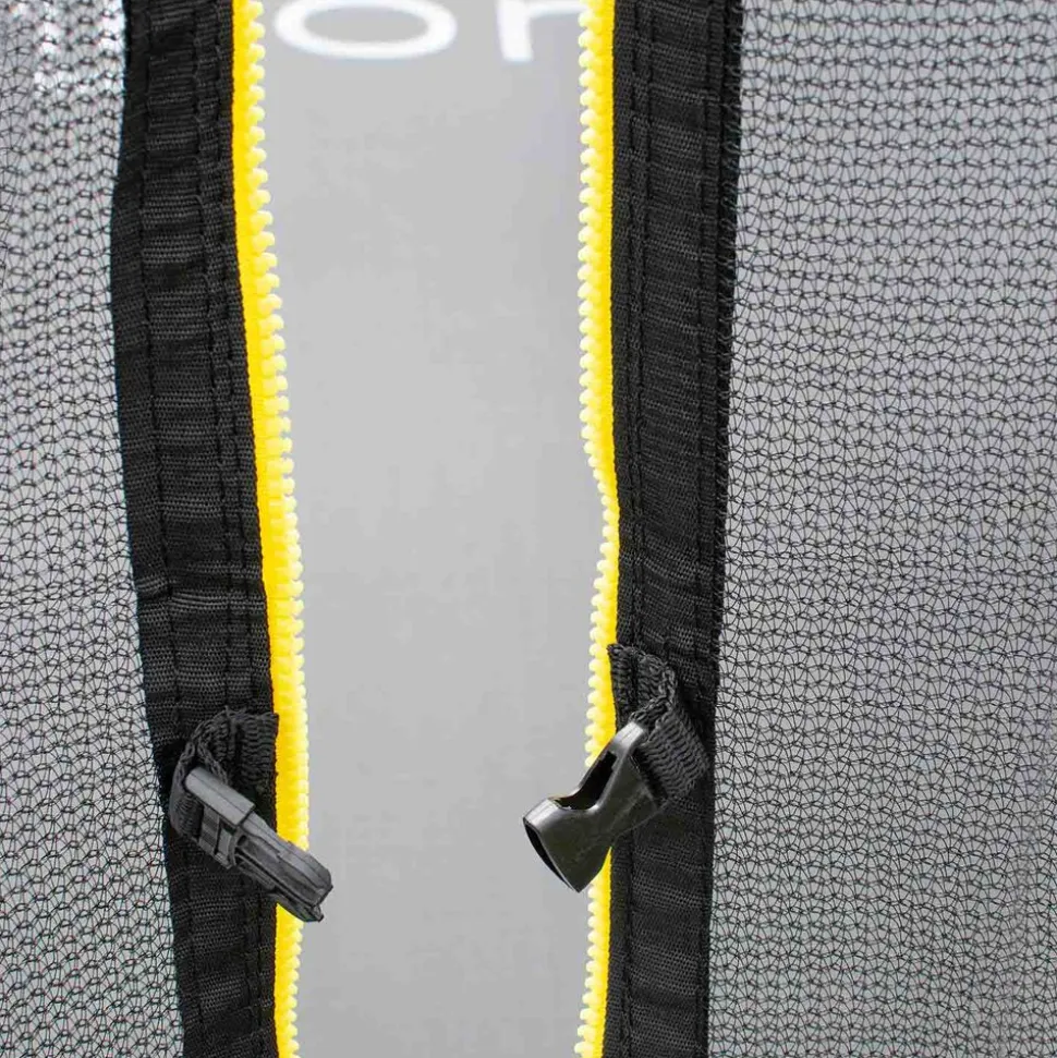 Trampolina Jumi Motion 8FT, 244 cm, z siatką zewnętrzną, zielona