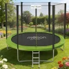 Trampolina Jumi Motion 10FT, 305 cm, z drabinką, zielona