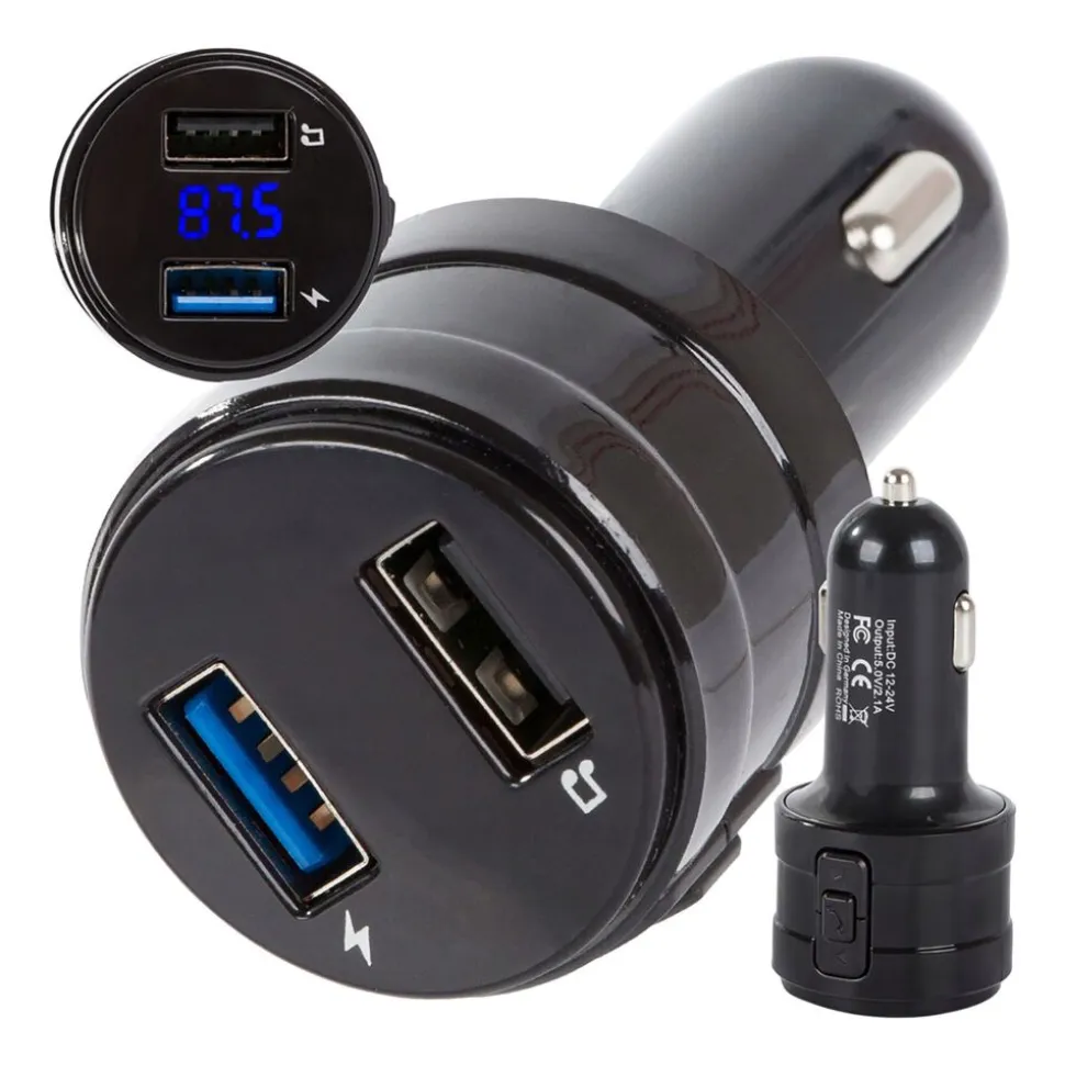 Transmiter FM Extralink Smart Life, Bluetooth, ładowarka USB