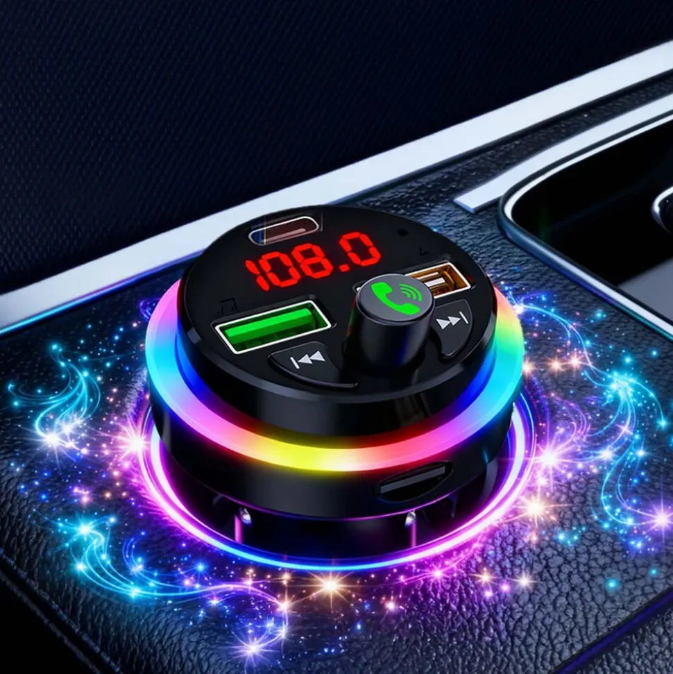 Transmiter FM Tracer CarSynk, Bluetooth 5.3