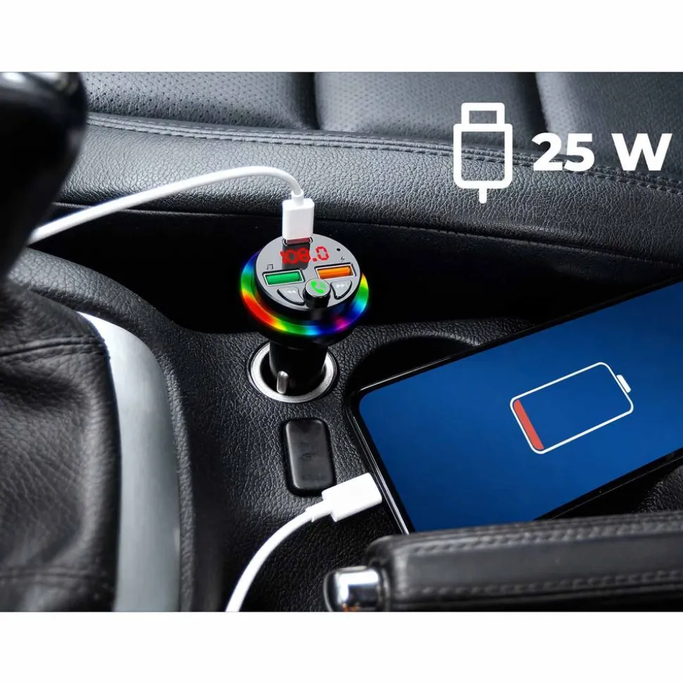 Transmiter FM Tracer CarSynk, Bluetooth 5.3