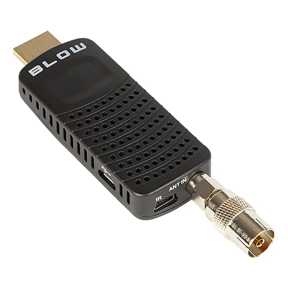 Tuner DVB-T2 BLOW 7000FHD mini, z pilotem