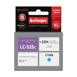 Tusz do drukarki atramentowej AB-525CN, pojemność 15 ml, niebieski