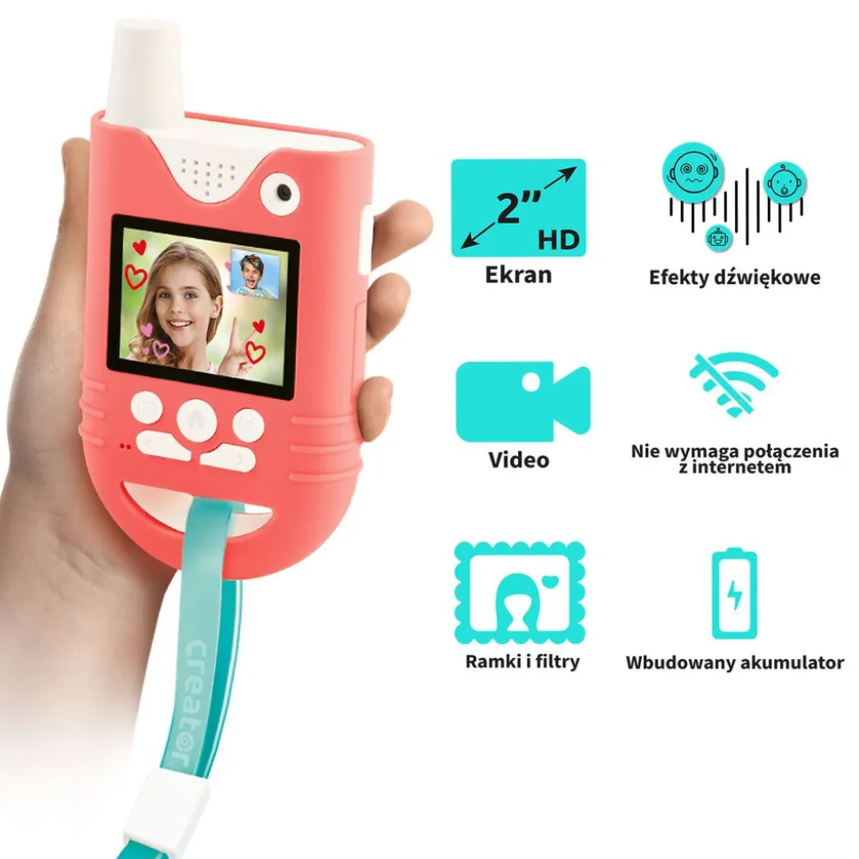 Walkie talkie Epee Cyfrowe Kreacje, z funkcją wideorozmowy