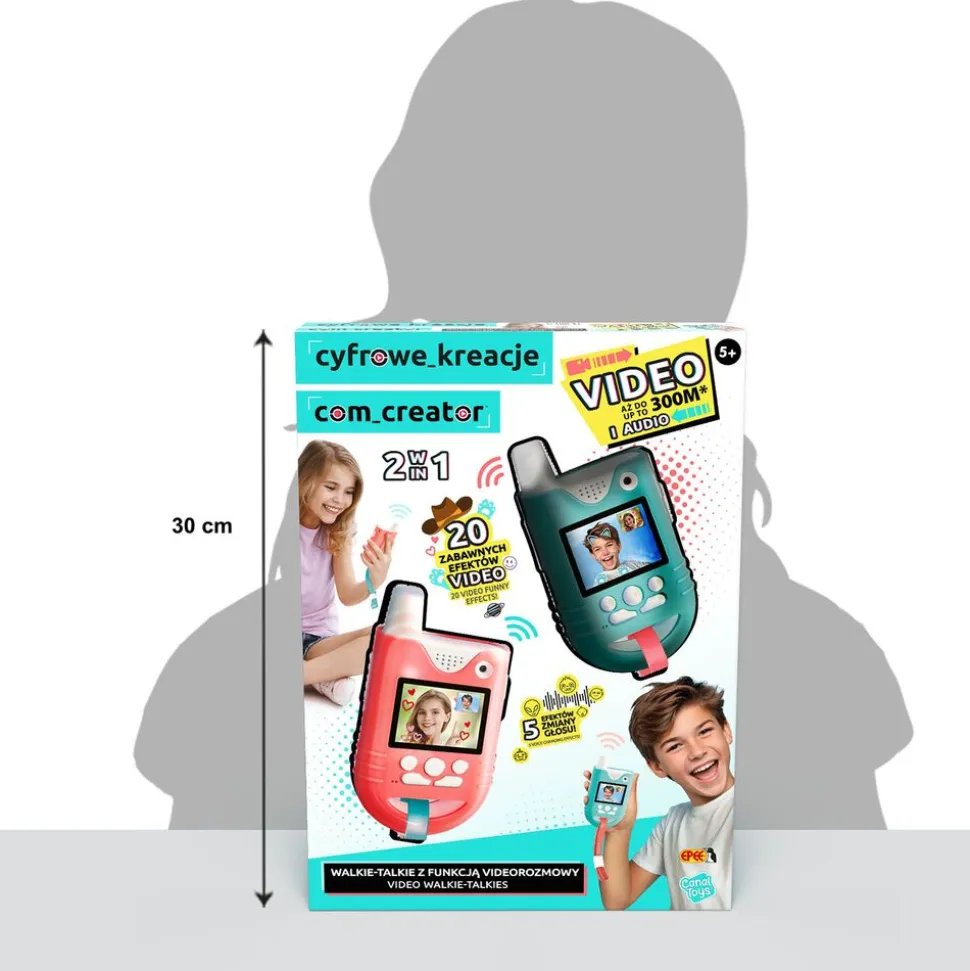 Walkie talkie Epee Cyfrowe Kreacje, z funkcją wideorozmowy
