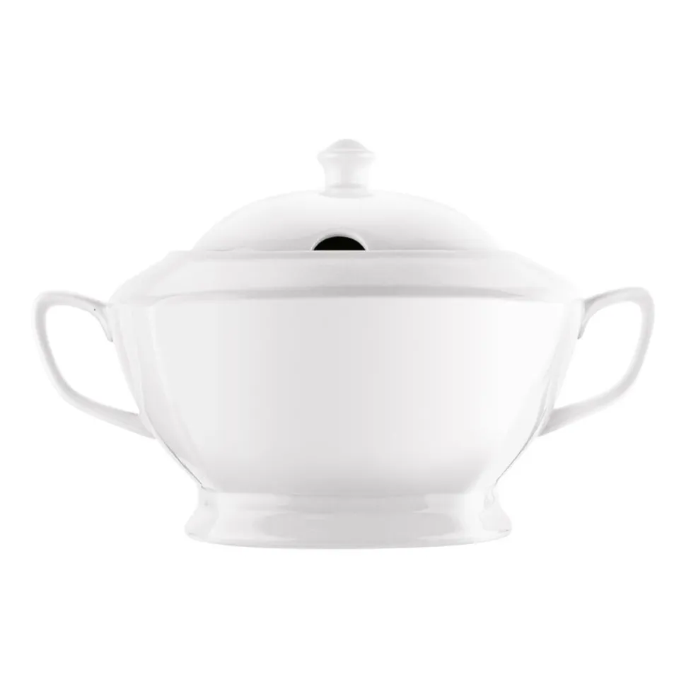 Waza do zupy z porcelany Tadar, 2,5 l, biała