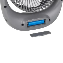 Wentylator przenośny akumulatorowy Blaupunkt APF301, lampa LED