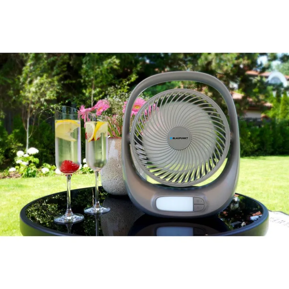 Wentylator przenośny akumulatorowy Blaupunkt APF301, lampa LED