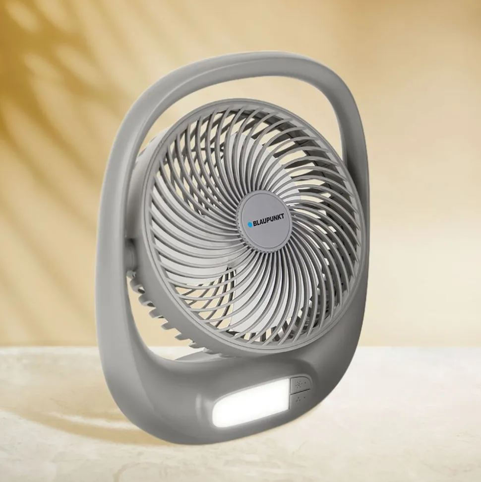 Wentylator przenośny akumulatorowy Blaupunkt APF301, lampa LED