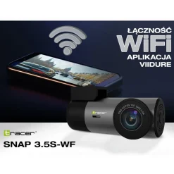 Wideorejestrator Tracer Snap 3.5S-WF, 3,5K, Wi-Fi