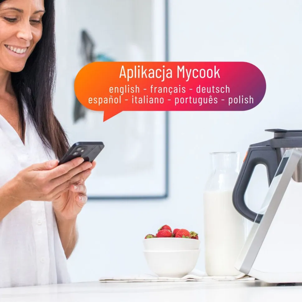 Wielofunkcyjny robot Taurus MyCook Next, 2000 W, sterowanie głosowe