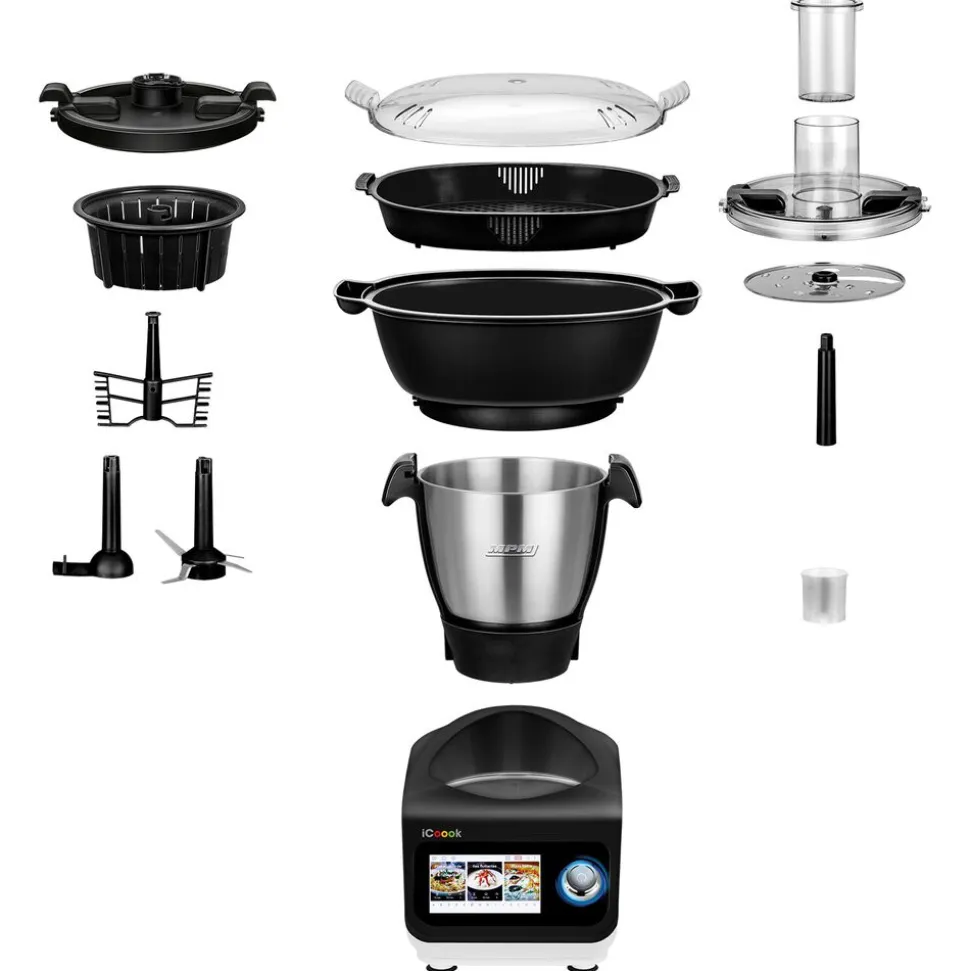 Wielofunkcyjny Termorobot MPM iCoook MRK-18, 1300 W, Wi-Fi