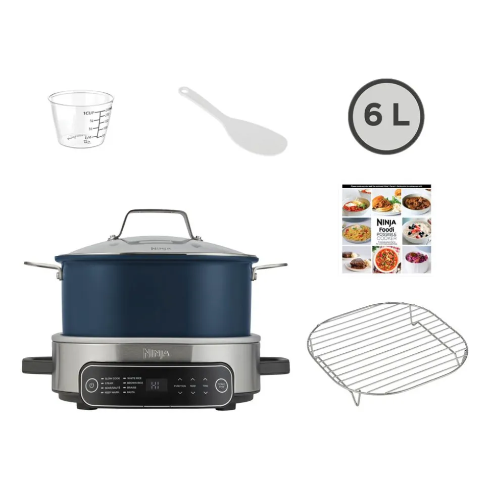 Wolnowar Ninja Foodi PossibleCooker MC1101EU, 6 l, 1000 W