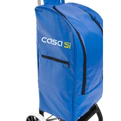 Wózek na zakupy z podszewką termiczną Casa Si, 39 l, niebieski