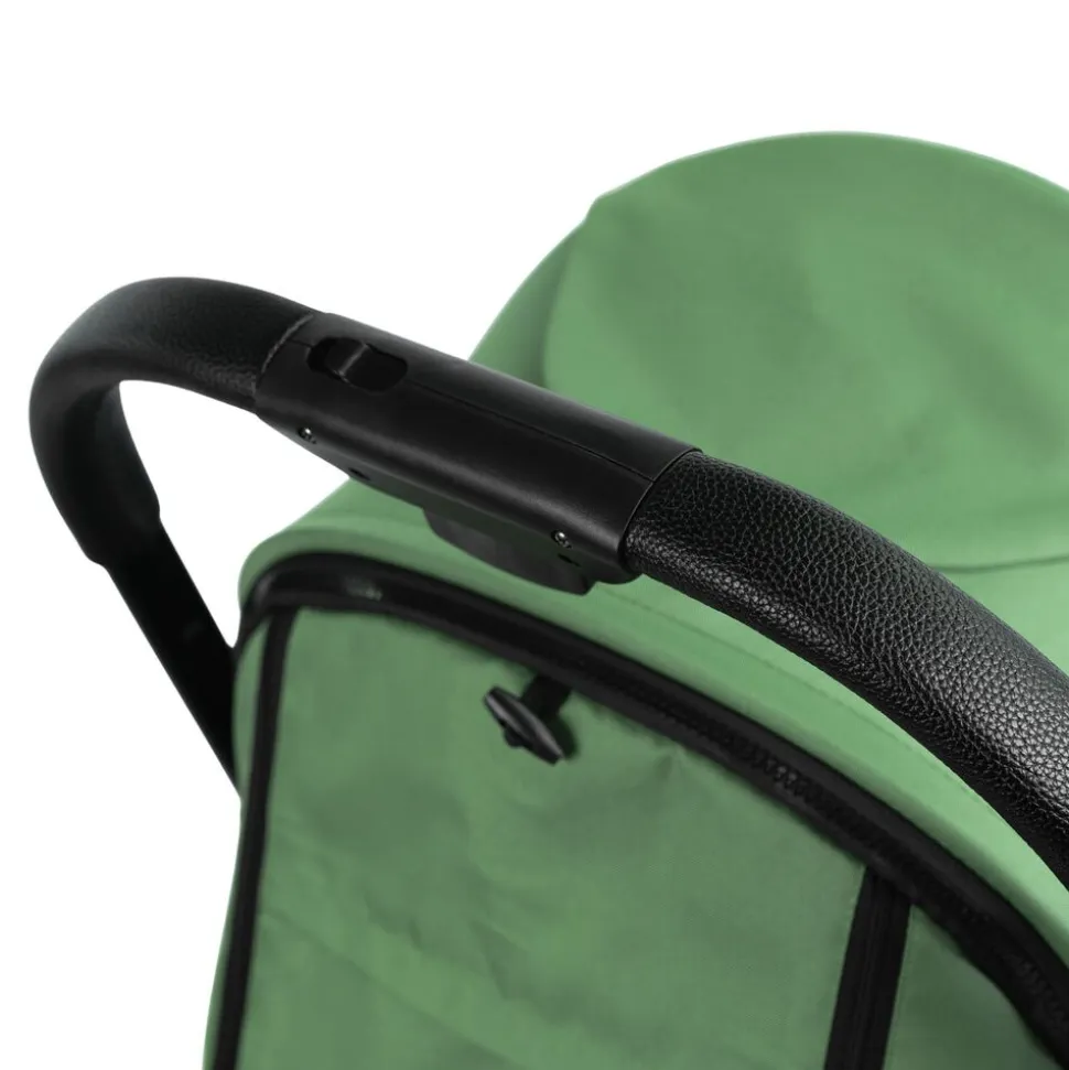 Wózek spacerowy Kidnort Fjällräv, do 22 kg, zielony