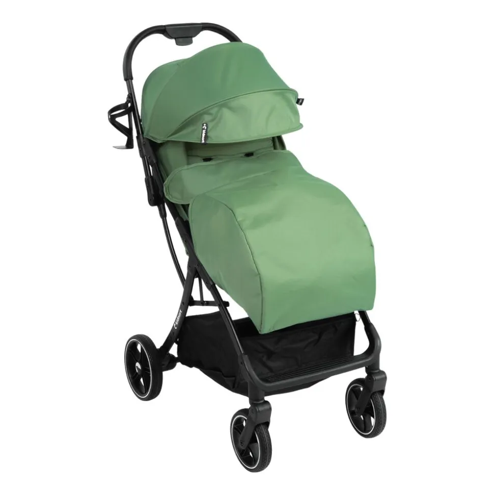 Wózek spacerowy Kidnort Fjällräv, do 22 kg, zielony