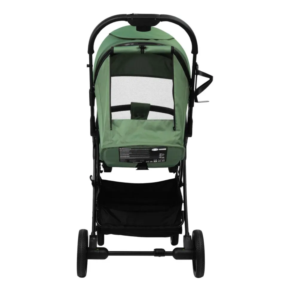 Wózek spacerowy Kidnort Fjällräv, do 22 kg, zielony