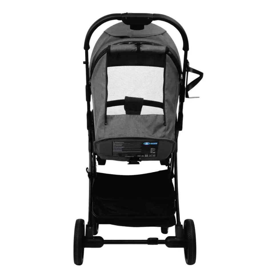 Wózek spacerowy Kidnort Fjällräv, do 22 kg, szary