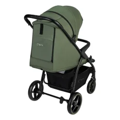 Wózek spacerowy MoMi Miya, z akcesoriami, khaki