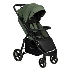 Wózek spacerowy MoMi Miya, z akcesoriami, khaki