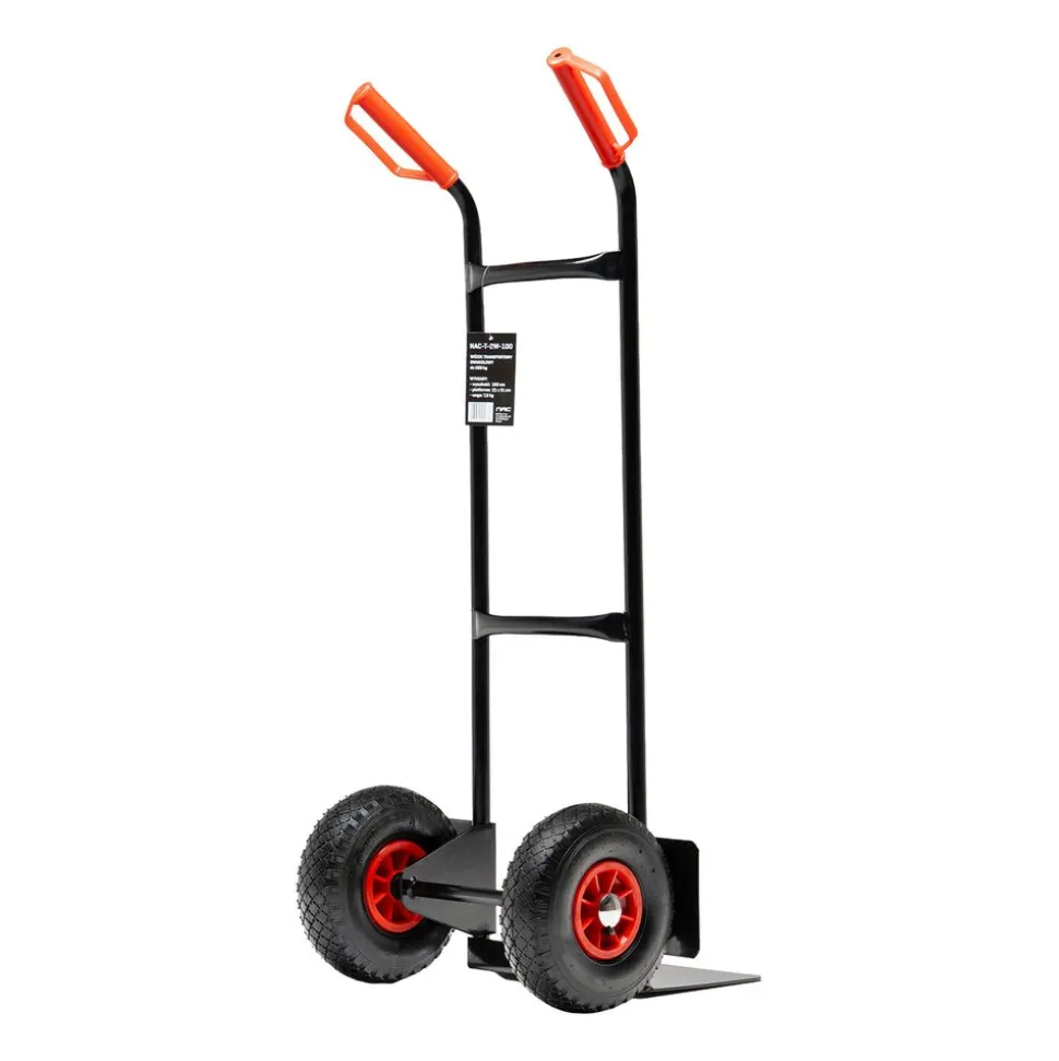 Wózek transportowy Nac T-2W-100, 2-kołowy, do 200 kg