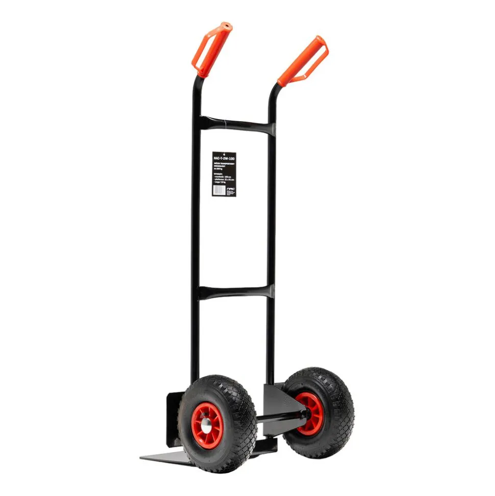 Wózek transportowy Nac T-2W-100, 2-kołowy, do 200 kg