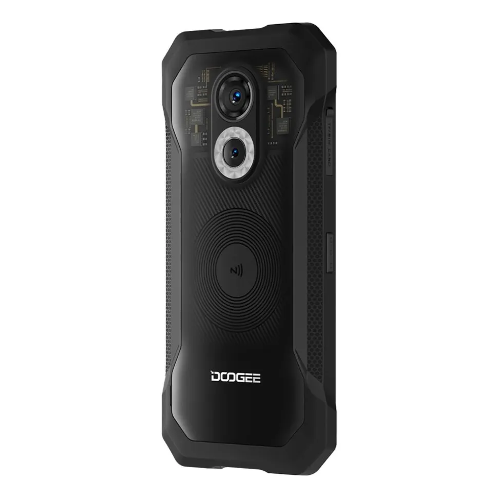 Wzmocniony smartfon Doogee S61 Pro, 8/128 GB, transparentny