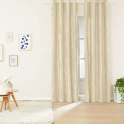 Zasłony aksamitne na przelotkach 135 x 250 cm Smukee Home, 2 szt., beżowe