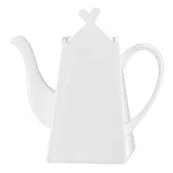 Zestaw do kawy i herbaty SOLE, dla 6 osób, 17 elementów, porcelanowy