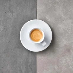Zestaw do kawy z porcelany Delta Q Qups Espresso Pro, 12 elementów, biały