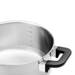 Zestaw garnków Gerlach Pure, 10 elementów, stal nierdzewna