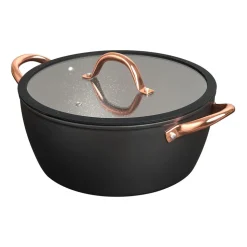 Zestaw garnków MG Home Rose Gold, 6 elementów, aluminium