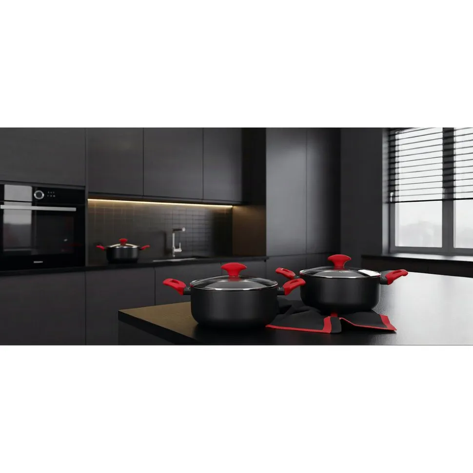 Zestaw garnków Zwieger Carmina, 6 elementów, aluminium