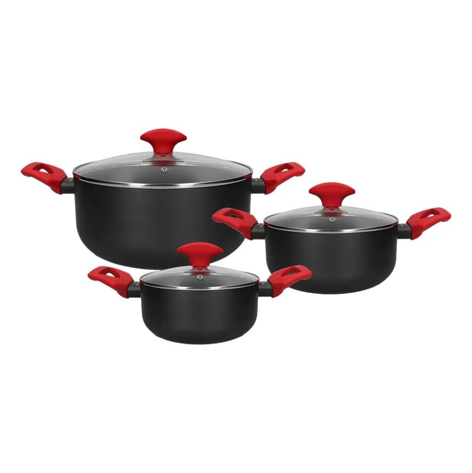 Zestaw garnków Zwieger Carmina, 6 elementów, aluminium