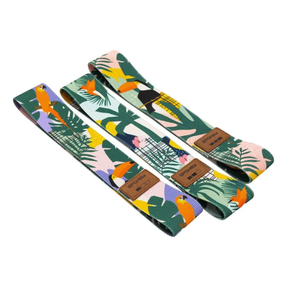 Zestaw gum oporowych Spokey Home Jungle Set, 3 sztuki