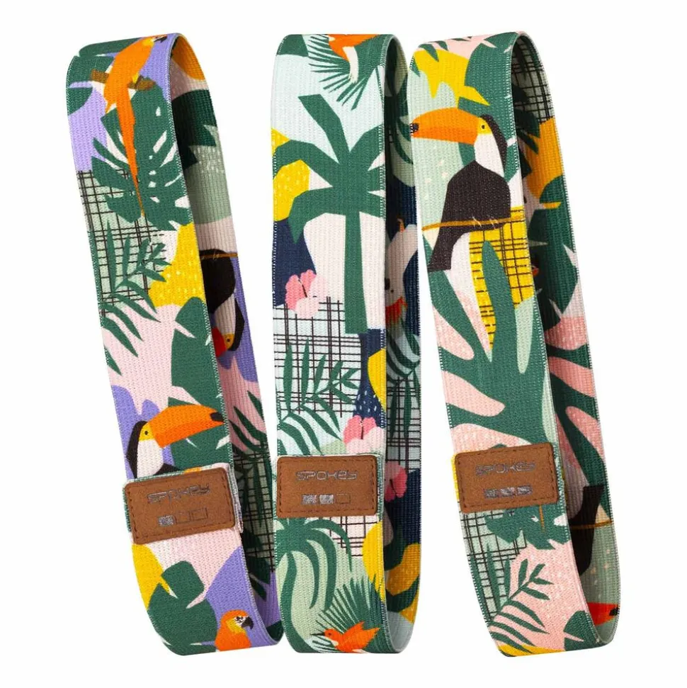 Zestaw gum oporowych Spokey Home Jungle Set, 3 sztuki