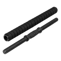 Zestaw hantli 4 w 1 Spokey Pondus Set, 4 hantle, gryf do hantli, podstawa kettlebell, czarne