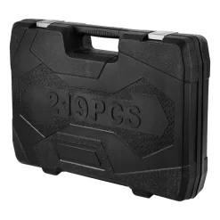 Zestaw kluczy nasadowych Topex 1/2”, 1/4”, 3/8”, 219 elementów