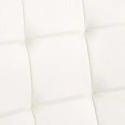 Zestaw 4 krzeseł tapicerowanych Vilandy Bacic Velvet, ecru