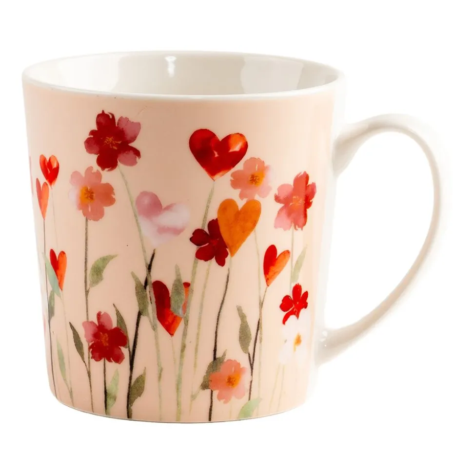 Zestaw kubków porcelanowych Allivio, 500 ml, 4 sztuki