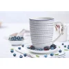Zestaw kubków porcelanowych MG Home Marea, 360 ml, 6 sztuk