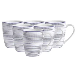 Zestaw kubków porcelanowych MG Home Marea, 360 ml, 6 sztuk