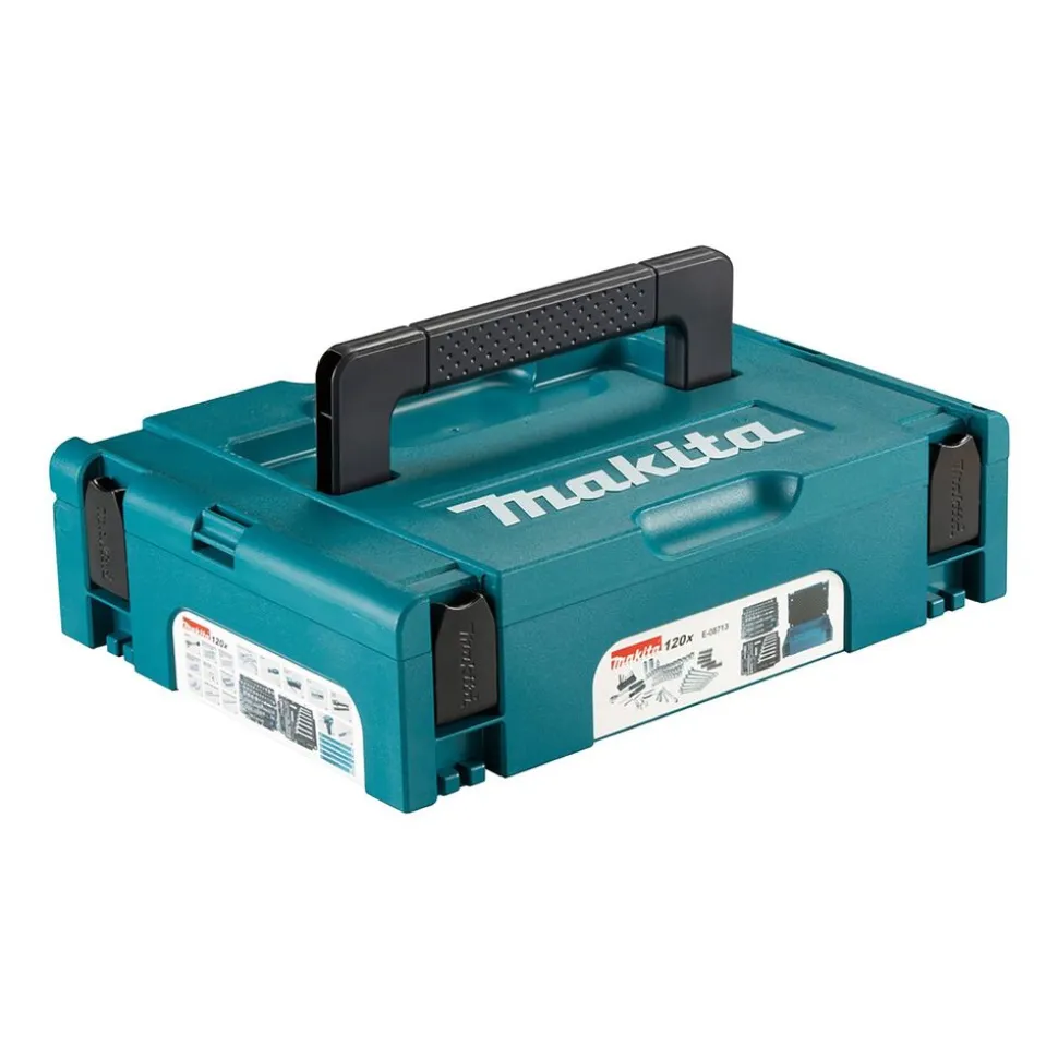Zestaw narzędzi Makita E-08713, 120 elementów