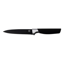 Zestaw noży w bloku MG Home Black, 7 elementów, z nożyczkami