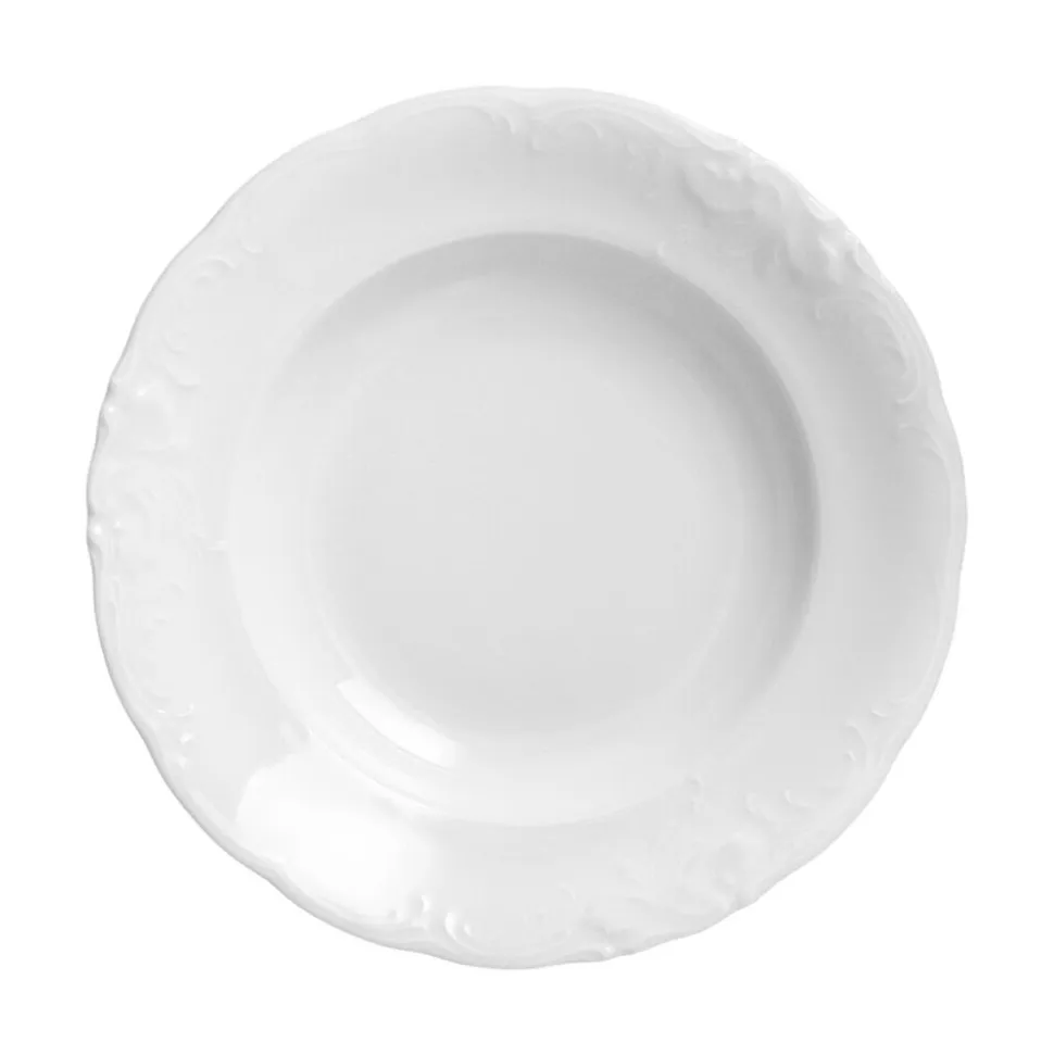 Zestaw obiadowy z porcelany Chodzież Fryderyka, na 6 osób, 18 elementów, biały